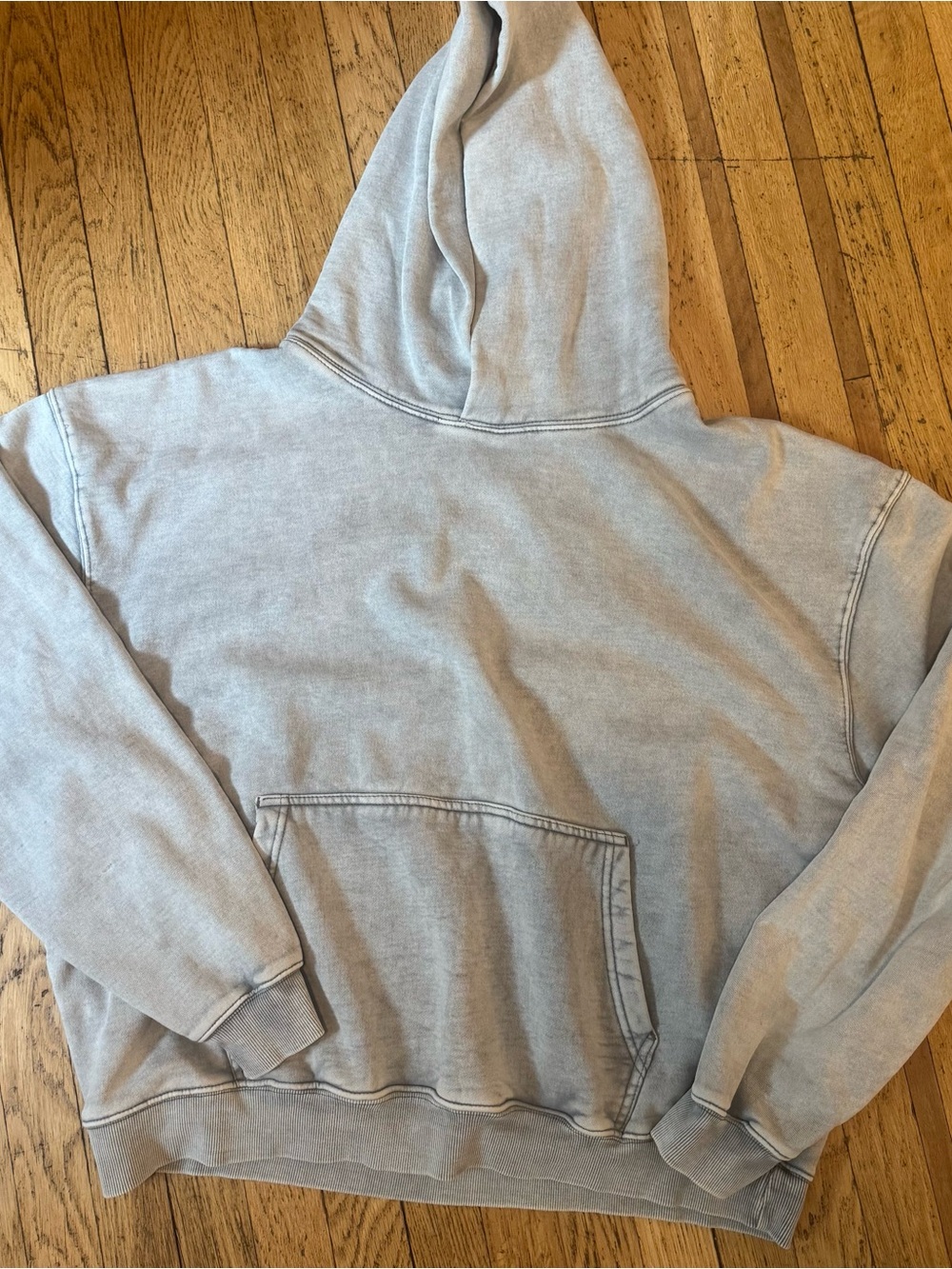 Classic Pullover Hoodie in Light Gray